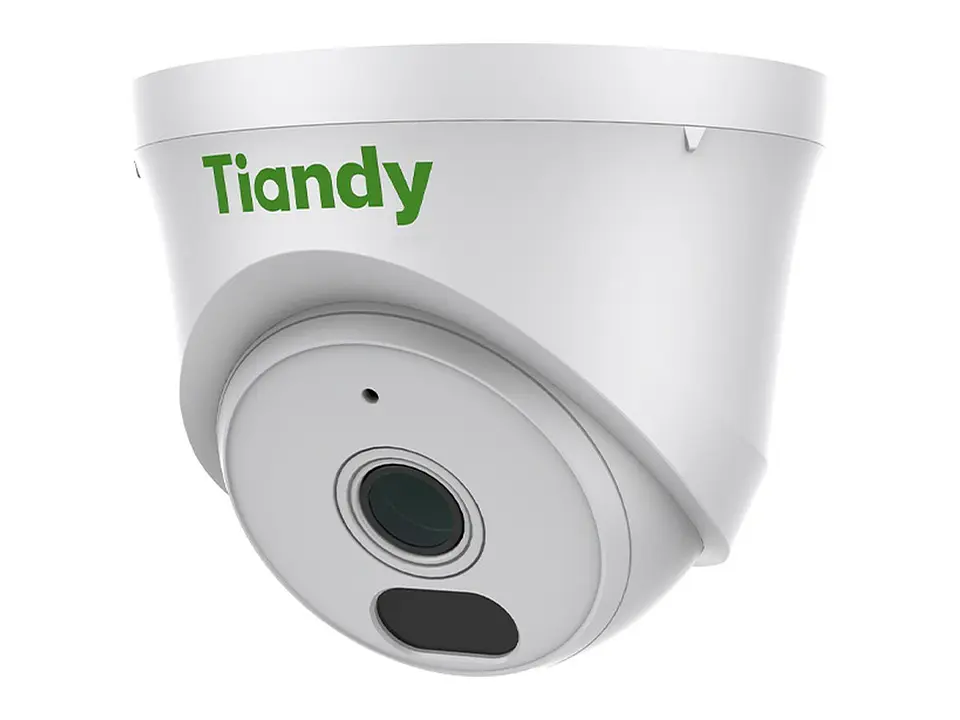 Cámara IP Turret de 2MP Serie AK, lente 2.8 mm, IR 30m con detección de movimiento y micrófono. 2