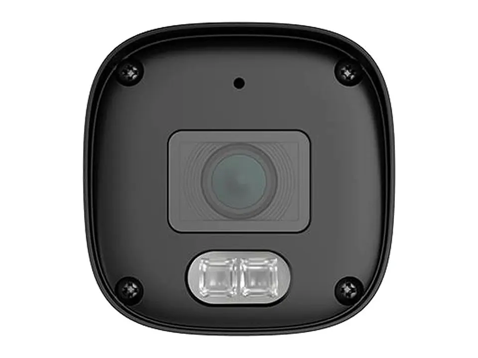 Tiandy TC-C321N-1ANB-28 - Cámara IP Bullet de 2MP Serie AK, lente 2.8 mm, IR 30m, PoE, Onvif, con detección de movimiento y micrófono, IP67, Color Maker 2