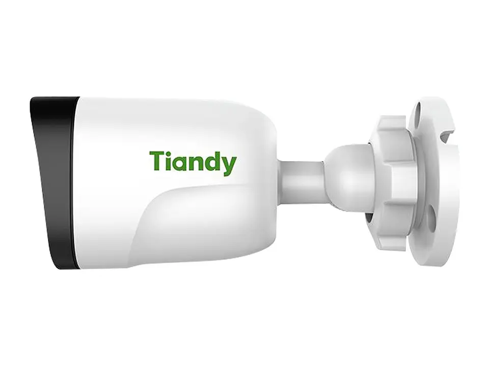 Tiandy TC-C321N-1ANB-28 - Cámara IP Bullet de 2MP Serie AK, lente 2.8 mm, IR 30m, PoE, Onvif, con detección de movimiento y micrófono, IP67, Color Maker 3
