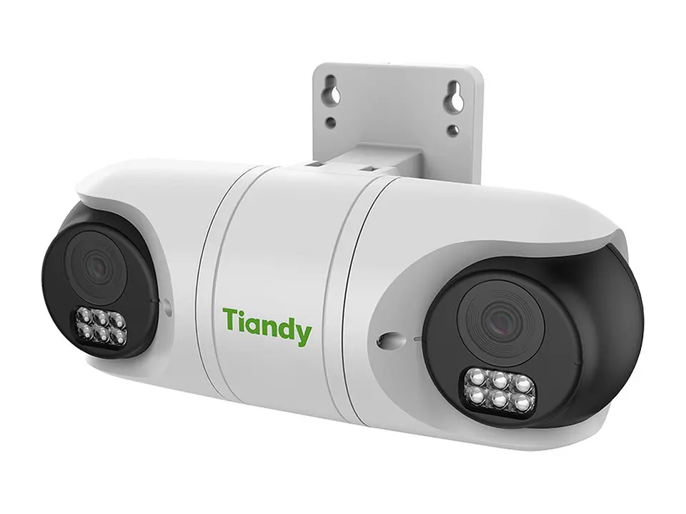 Cámara IP Dual 2×2MP Serie Spark, lente 4 mm, IR 50m con detección de movimiento y micrófono, IP67 1