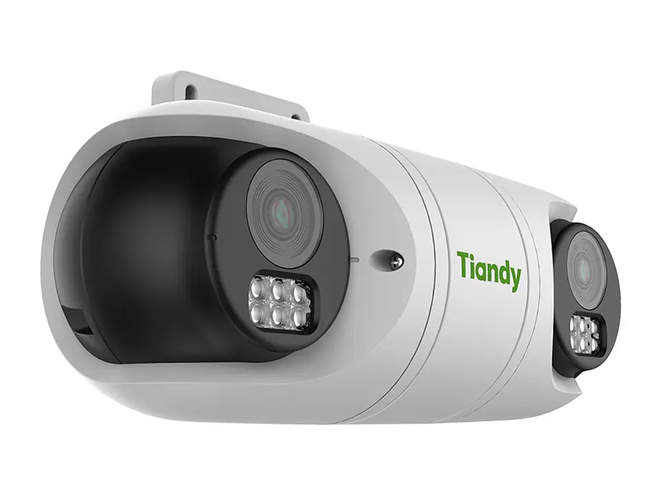 Cámara IP Dual 2×2MP Serie Spark, lente 4 mm, IR 50m con detección de movimiento y micrófono, IP67 3