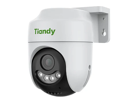 Cámara WiFi PT de 3MP para exterior con micrófono y parlante, IR 50m, soporta detección y seguimiento de personas, IP66