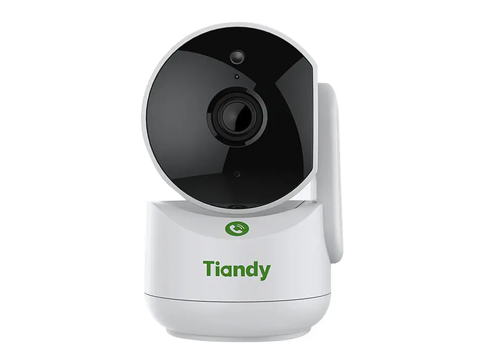 Tiandy TC-H342A-I2W-WIFI-EU-4MM - Cámara WiFi PT de 4MP para interior con botón de llamada, IR 15m, 5V, audio doble via, detección y seguimiento de personas 2