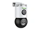 Cámara WiFi dual PT + fija exterior 2X3MP, IR 50 m, con speaker, luz estroboscópica y micrófono, IP66, 12V - Miniatura 3