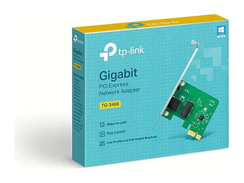 TP-Link TG-3468 - Adaptador PCIe Ethernet Gigabit 10/100/1000Mbps