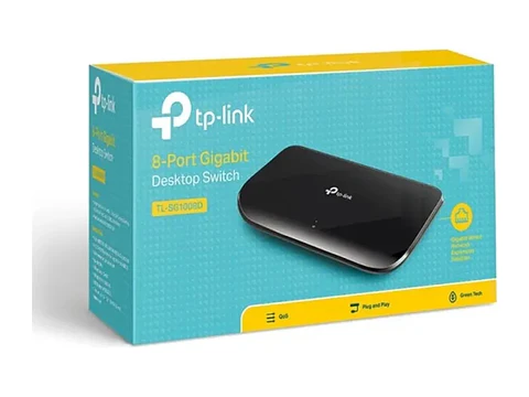 TP-Link TL-SG1008D - Switch no administrable 8 puertos Gigabit