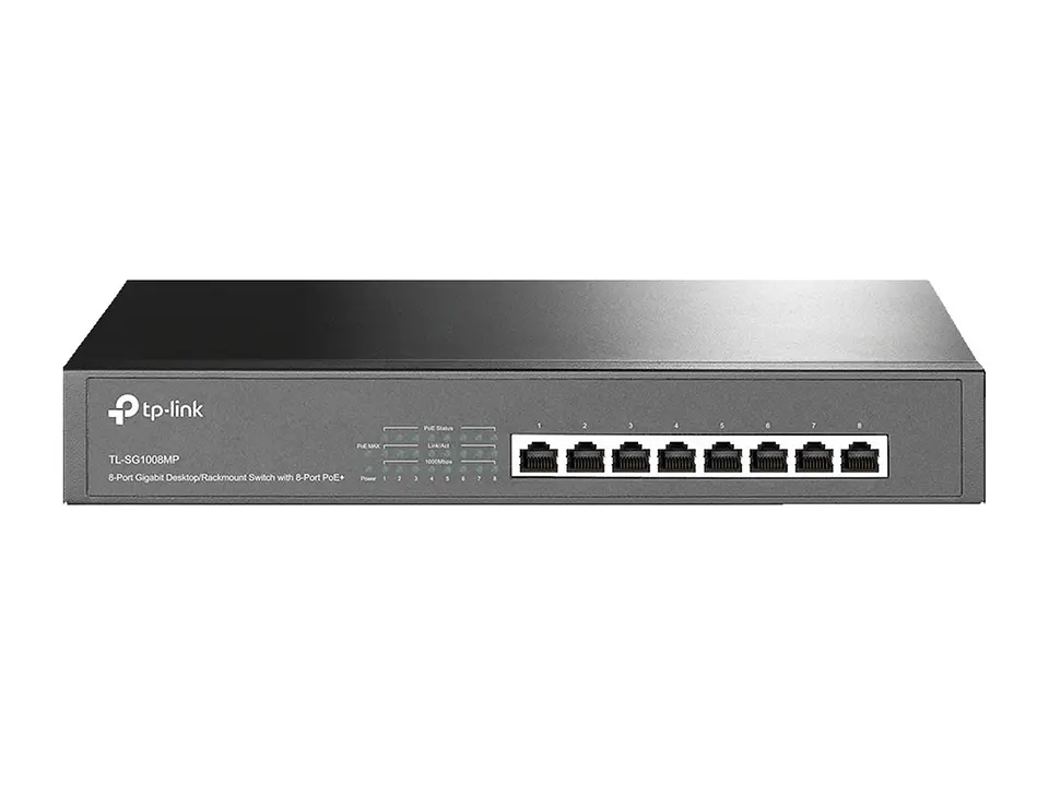 TP-Link TL-SG1008MP - Unmanaged/easy Smart PoE Switch 1