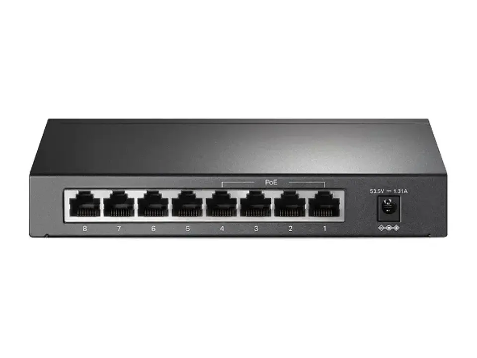 TP-Link TL-SG1008P - Switch no administrable, 8 puertos Gigabit, 4 PoE+ 64W 2