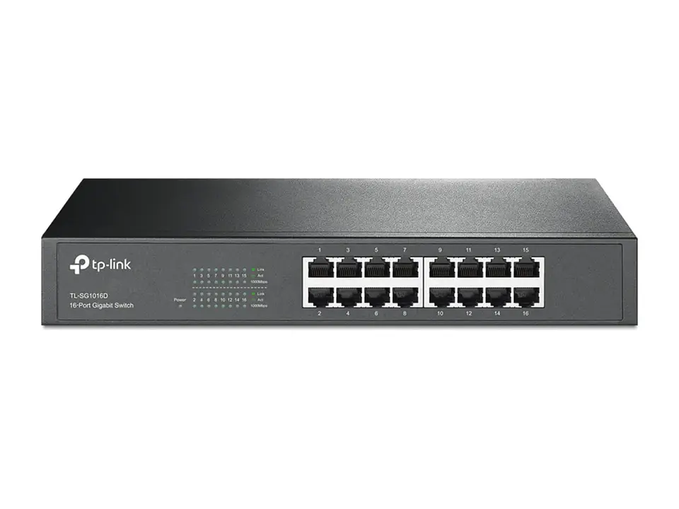 TP-Link TL-SG1016D - Switch no administrable 16 puertos Gigabit 1