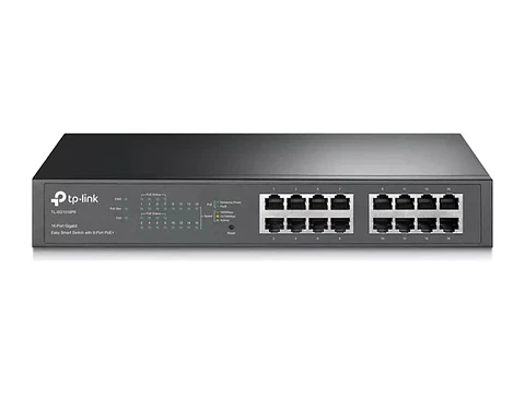 TP-Link TL-SG1016PE - Unmanaged/easy Smart PoE Switch