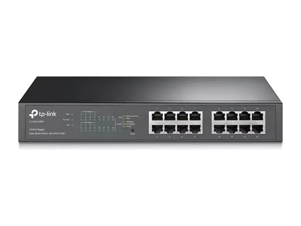 TP-Link TL-SG1016PE - Unmanaged/easy Smart PoE Switch 1