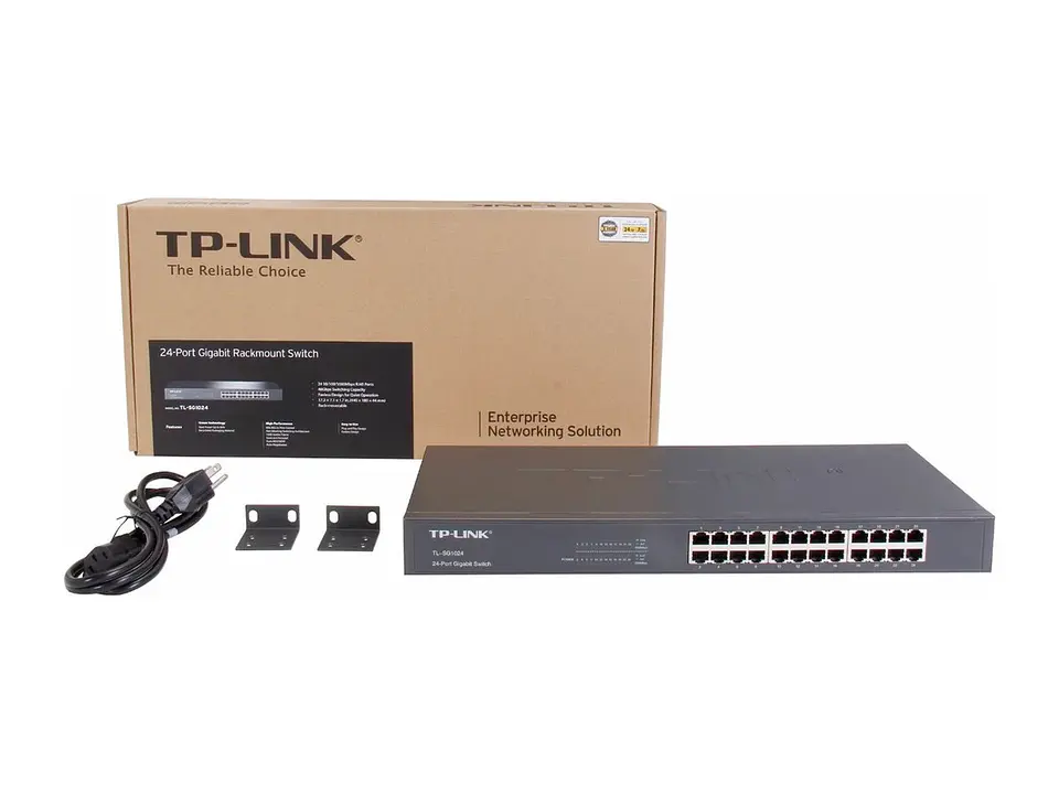 TP-Link TL-SG1024 - Switch no administrable, 24 puertos Gigabit 3