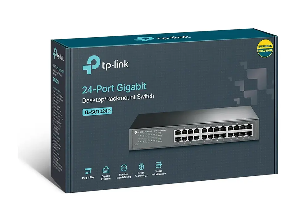 TP-Link TL-SG1024D - Switch no administrable, 24 puertos Gigabit 2