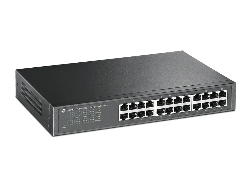 TP-Link TL-SG1024D - Switch no administrable, 24 puertos Gigabit 4