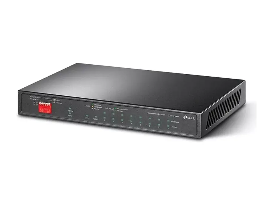 TP-Link TL-SG1210MP - Unmanaged/easy Smart PoE Switch 1