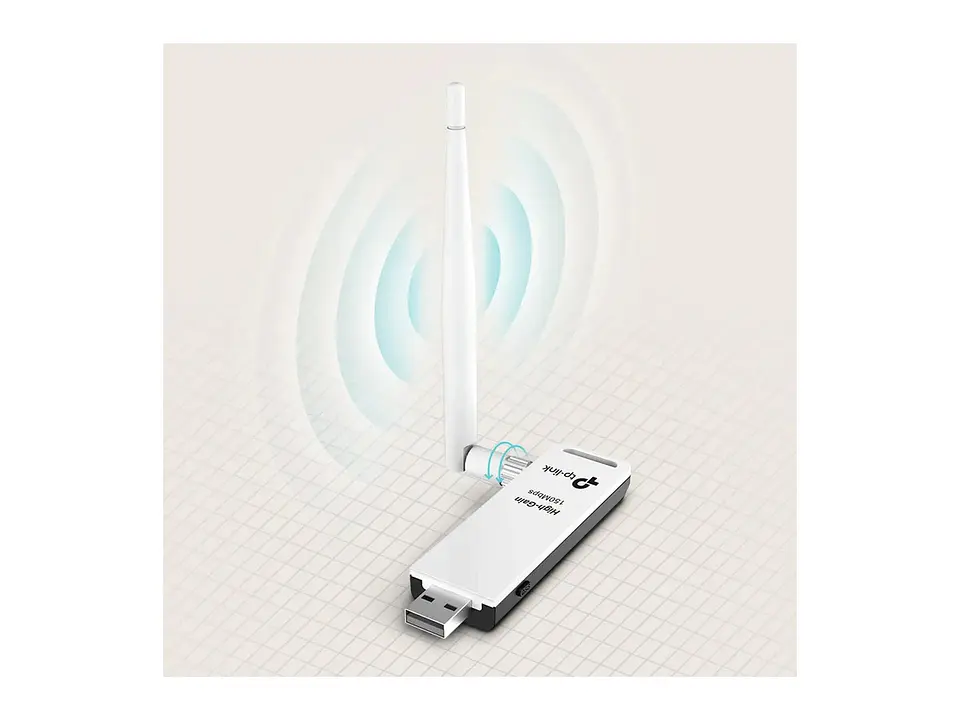 TP-Link TL-WN722N - Adaptador USB WiFi 4 N150 single band (2.4GHz) 4