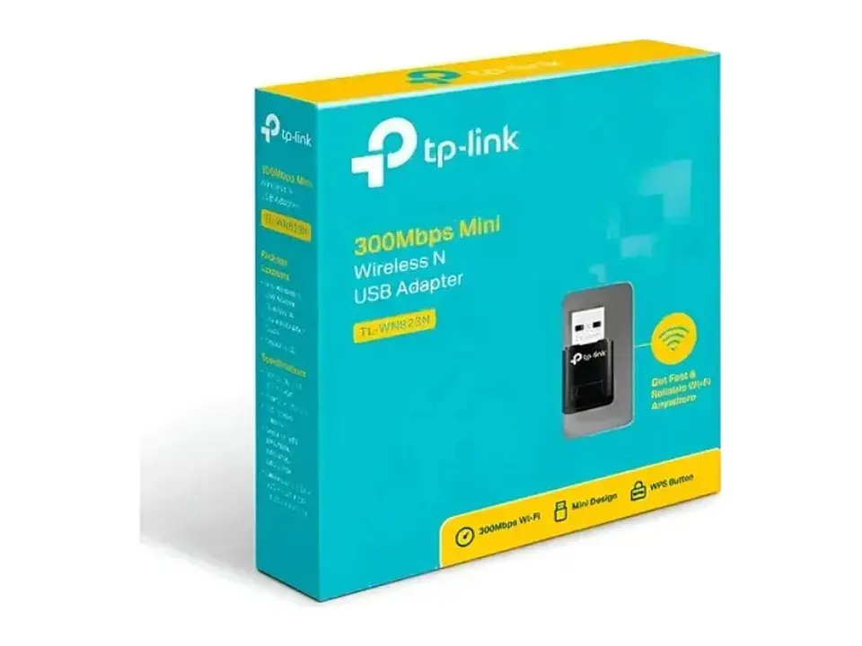 TP-Link TL-WN823N - Adaptador USB WiFi 4 N300 single band (2.4GHz) 2