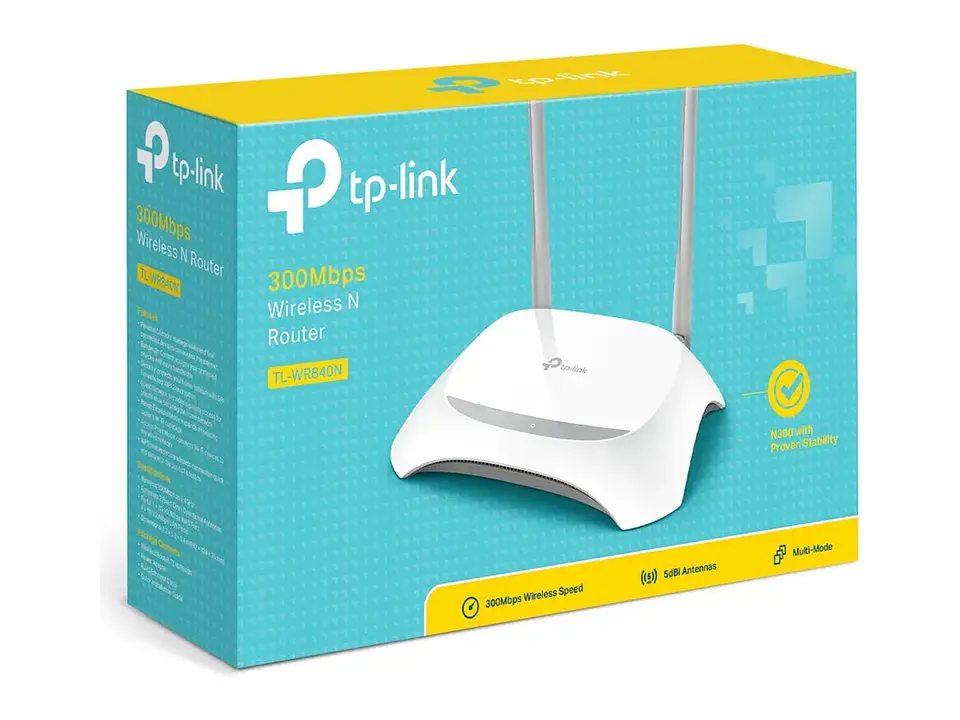 TP-Link TL-WR840N - Router WiFi 4 N300 single band (2.4GHz) 4