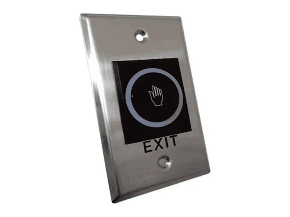 ZKTeco TLEB102 - Exit Button, No Touch - Eco - Rectangular 2