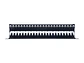 Siemon TM-PNLZ-24-01 - Patch Panel TERA Modular 24 Puertos Blindado 1-RU (Para Jacks Cat6A y Cat 7A) Color negro - Miniatura 2