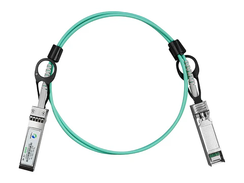 Transcom TS-AC-10G-1M - Cable AOC de apilamiento SFP+ 10.3G 850 1m VCSEL/PIN 0~70 OM3