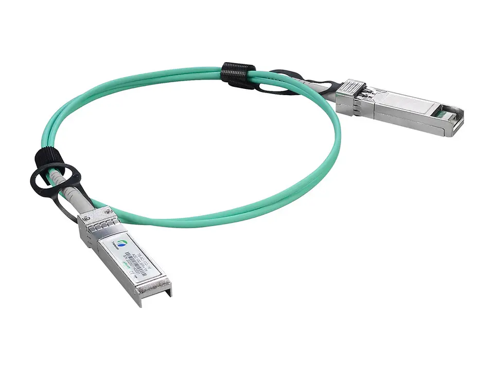 Transcom TS-AC-10G-1M - Cable AOC de apilamiento SFP+ 10.3G 850 1m VCSEL/PIN 0~70 OM3 3