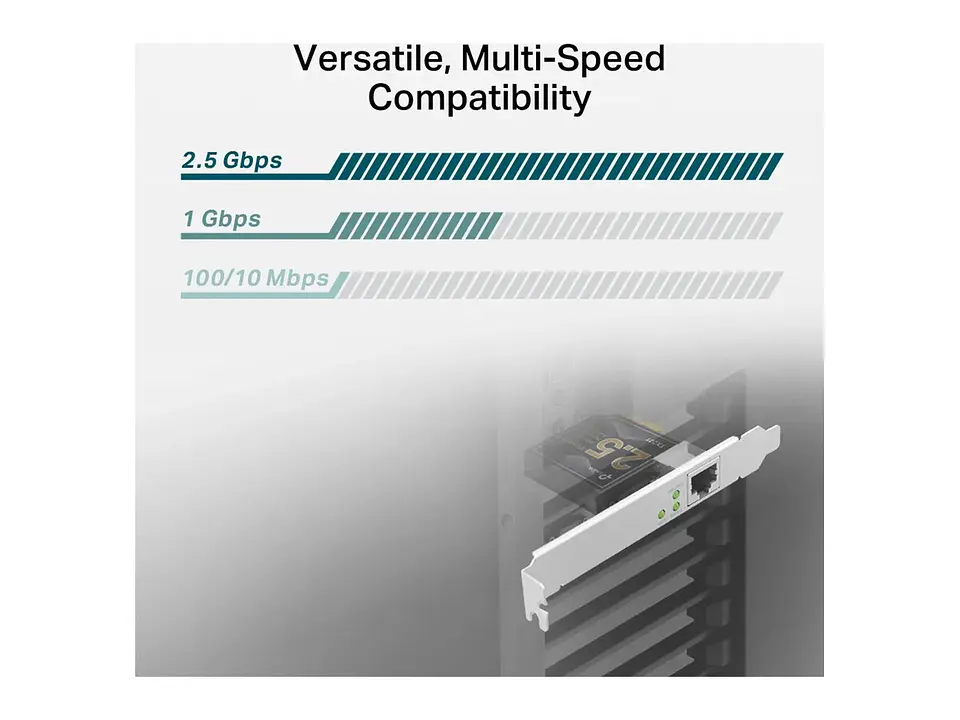 TP-Link TX201 - Adaptador PCIe Ethernet 2.5 Gigabit 2