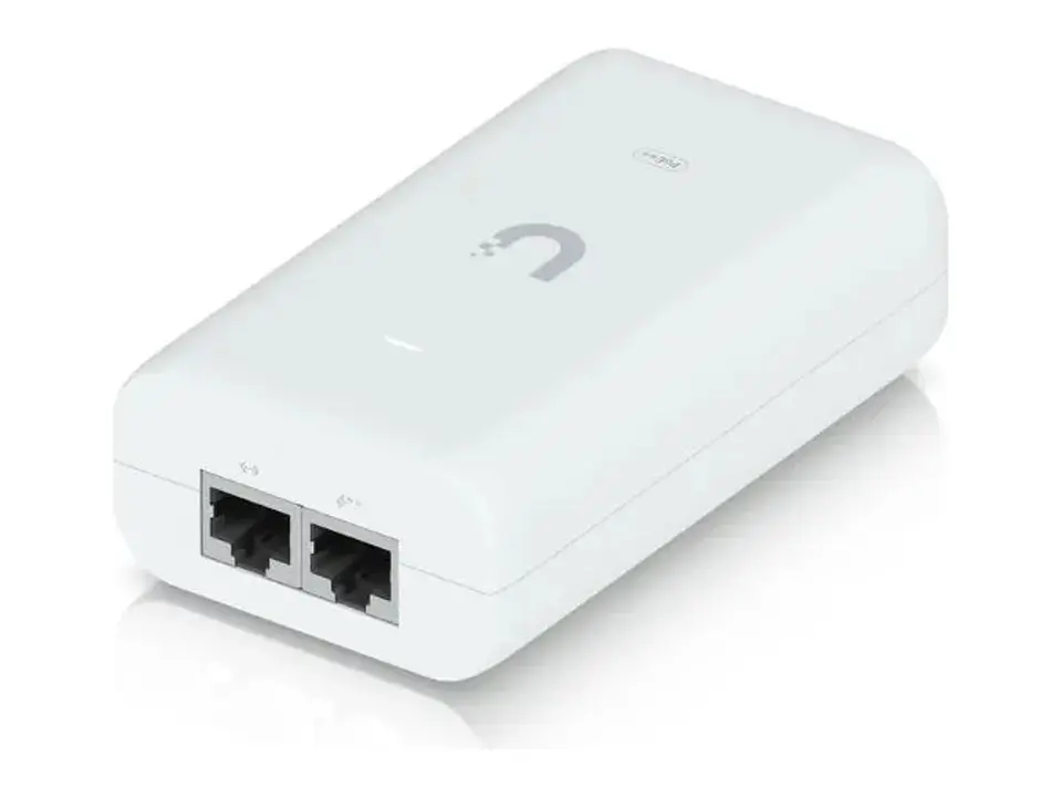 UNIFI U-POE++ - Ubiquiti - 802.3bt Gigabit PoE++ Adapter - 48V, 60W 2