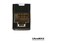 Siemon U6-H01NB - Jack RJ-45 Cat6 UltraMAX para Placas Plano/Angular color Negro (No incluye íconos Z-ICON-**B) - Miniatura 3