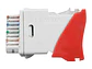 Siemon U6-H03NB - Jack RJ-45 Cat6 UltraMAX para Placas Plano/Angular color Rojo (No incluye íconos Z-ICON-**B) - Miniatura 2