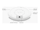 Ubiquiti U6-LR - Unifi - Access Point AX3000 WiFi 6 High Capacity - Miniatura 3