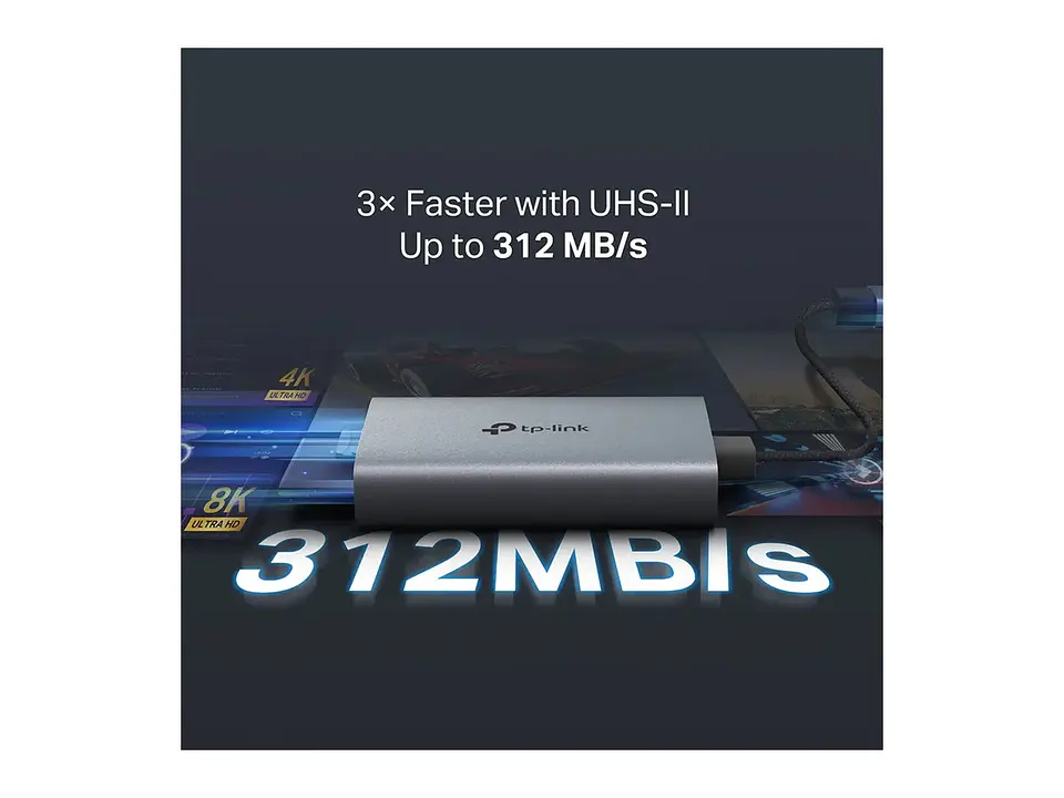 TP-Link UA430C - Adaptador USB-C lector SD/microSD USB 3.0 4