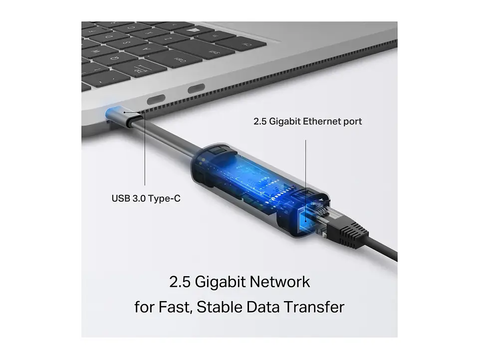TP-Link UE302C - Adaptador USB-C a Ethernet 2.5 Gigabit 4