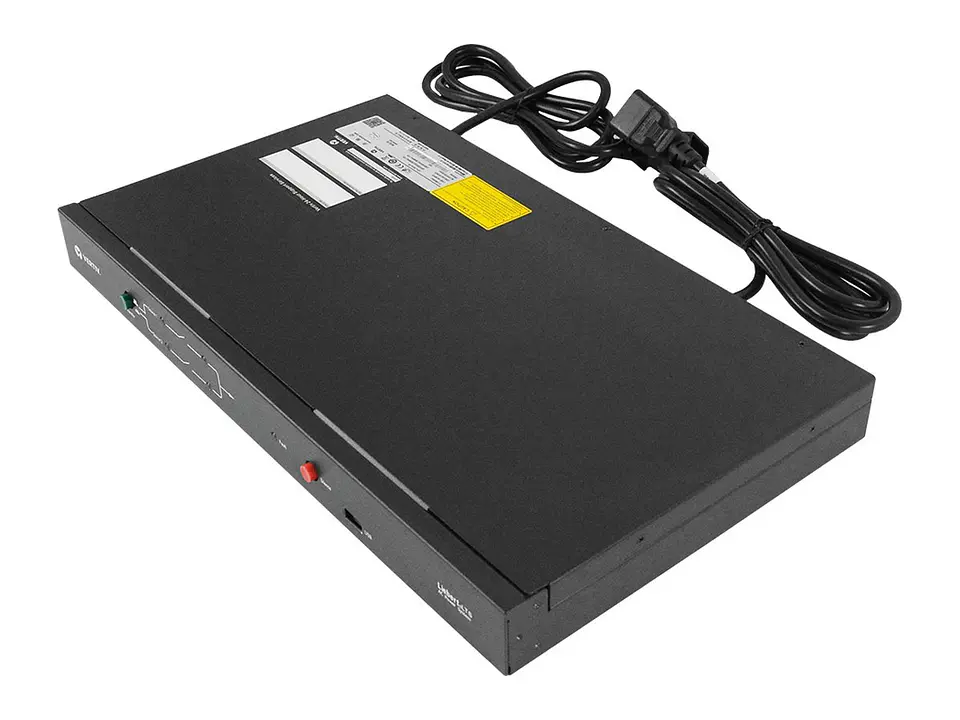 Vertiv UF-LTS16-1P - Rack ATS, 16A, 3KVA, Horizontal, Salidas: 6C13 + 1C19, Entrada: C20 4