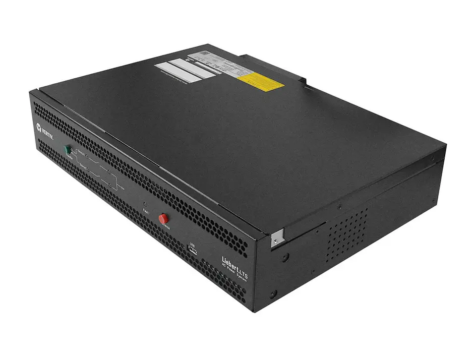 Vertiv UF-LTS32-1P - Rack ATS, 32A, 7kVA, Horizontal, (4) C13 + (4) C19 output, hardwired 4