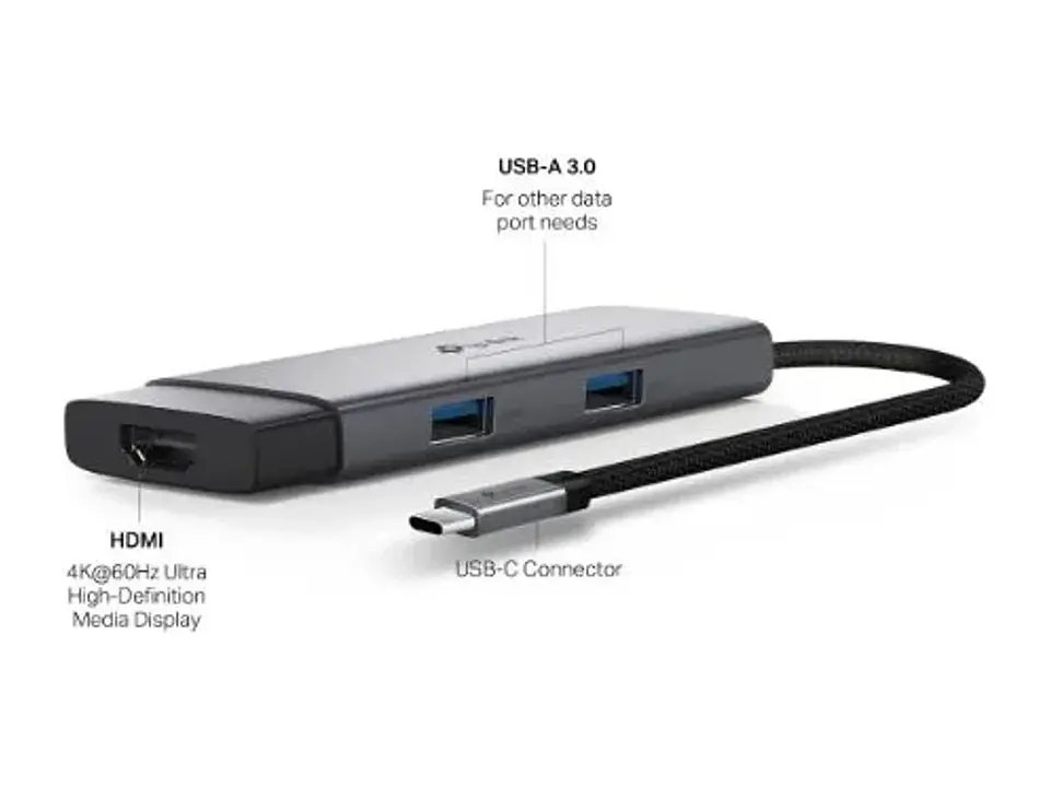 TP-Link UH5020C - Hub USB-C 5 en 1 3