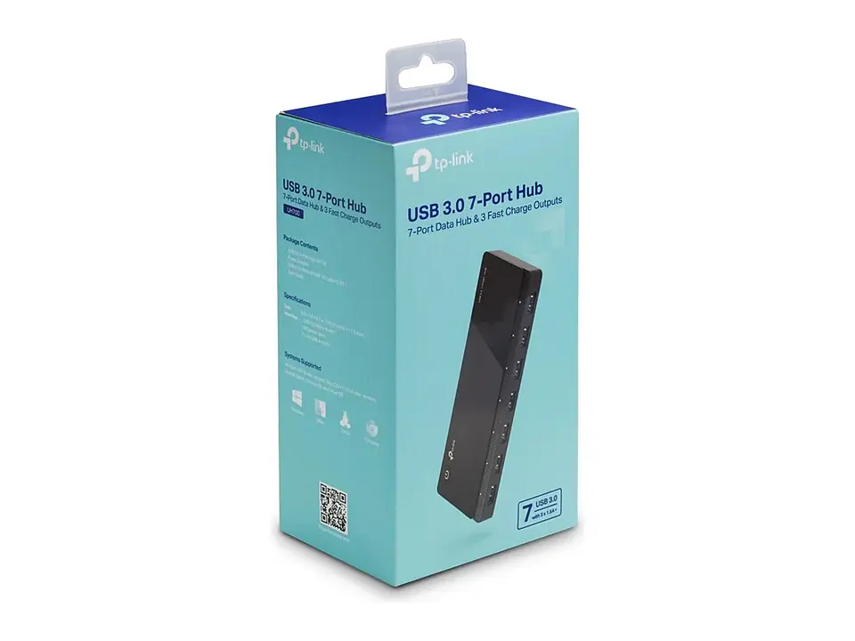TP-Link UH700 - Hub USB 7 puertos USB 3.0 3