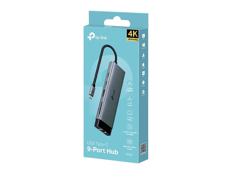 TP-Link UH9120C - Hub USB-C 9 en 1 2
