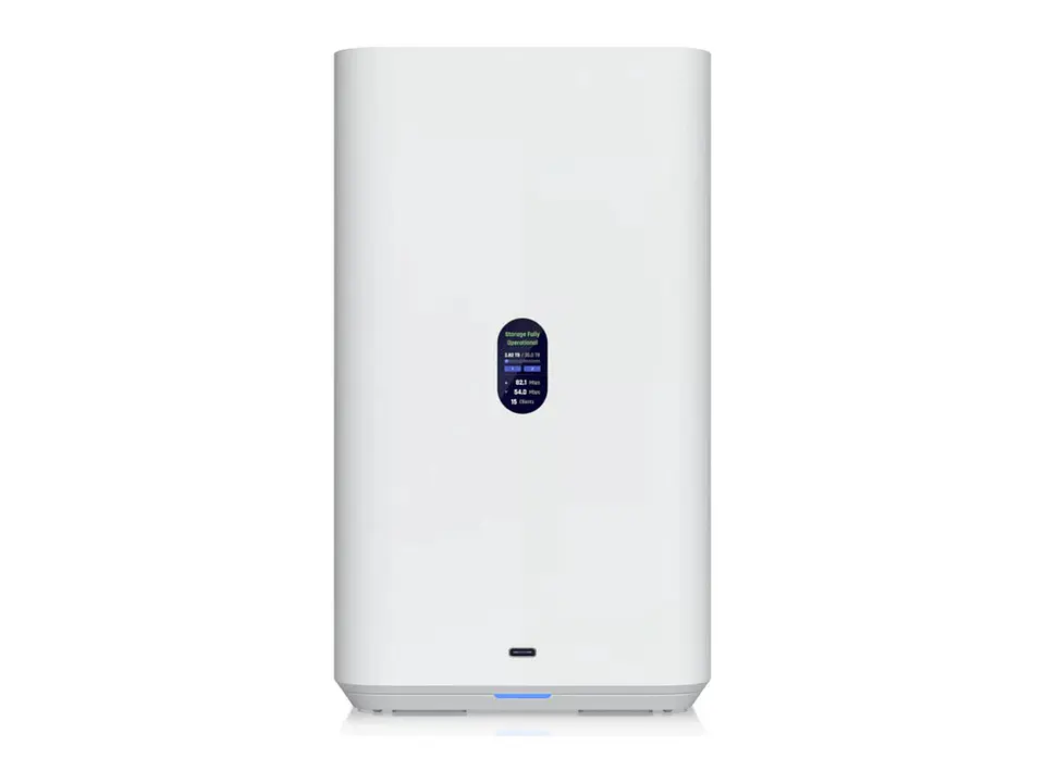 Ubiquiti UNAS-2-W - NAS - almacenamiento en red con pantalla 1