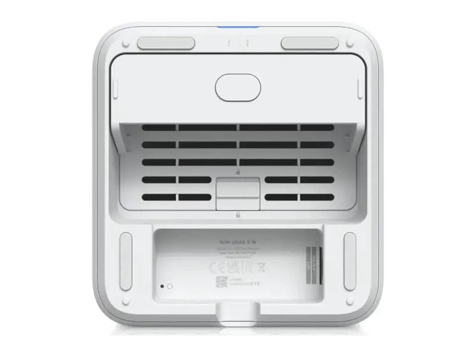 Ubiquiti UNAS-2-W - NAS - almacenamiento en red con pantalla 4