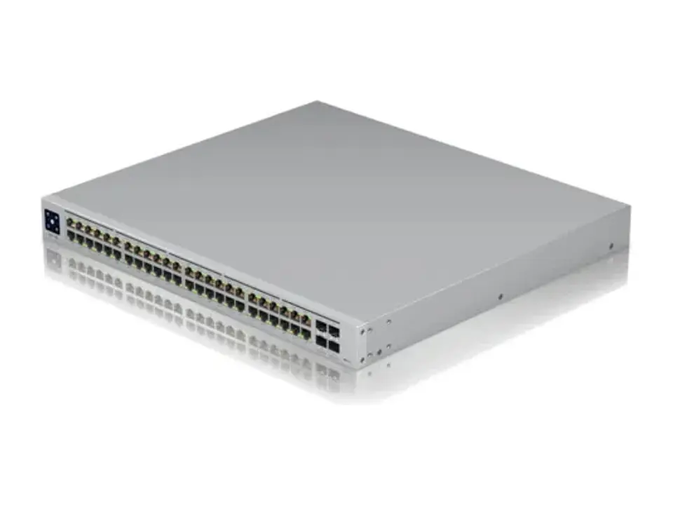Ubiquiti USW-PRO-48-POE - Unifi - Unifi 48PORT Gigabit Switch With 802.3BT PoE, LAYER3 Features And SFP+ 3
