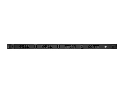 Vertiv VP7552 - Geist rPDU, Basic Standard, 16A, 230V, 3.6kW, Vertical, (20) IEC C13, (4) IEC C19, C20, Black Powder Coat