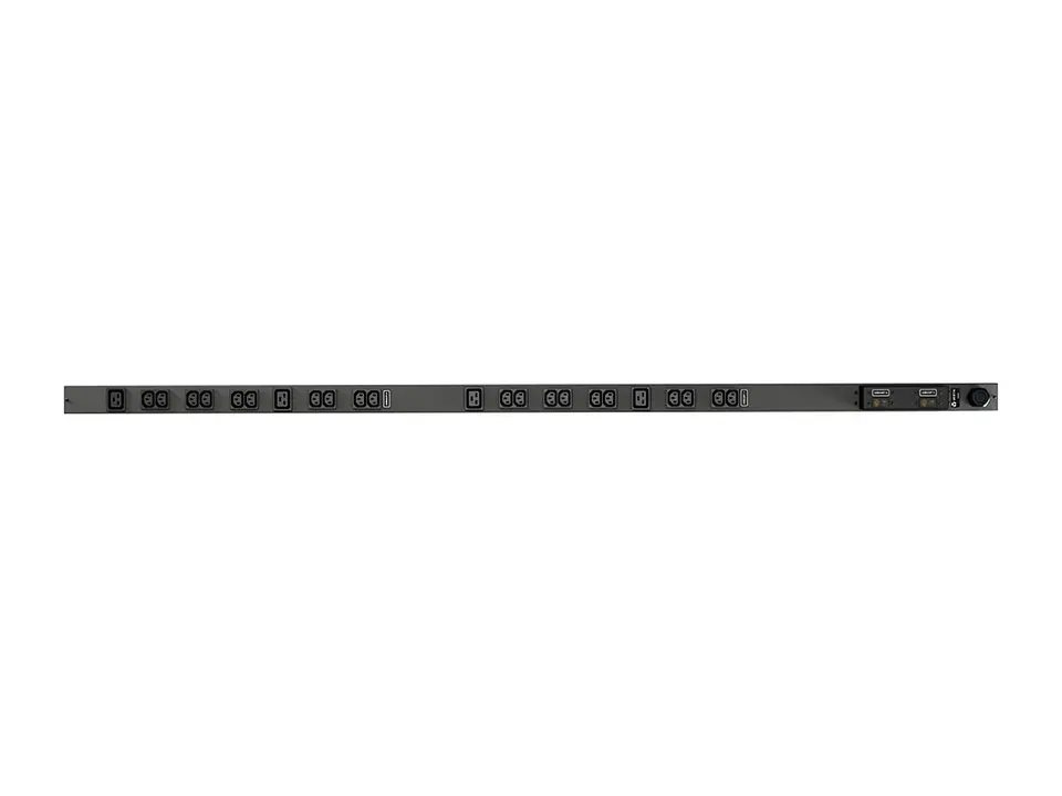 Vertiv VP7553 - rPDU básico de 32A, 230V, 7.3W, Vertical, Out: (20) C13, (4) C19, In: 2P+E 3