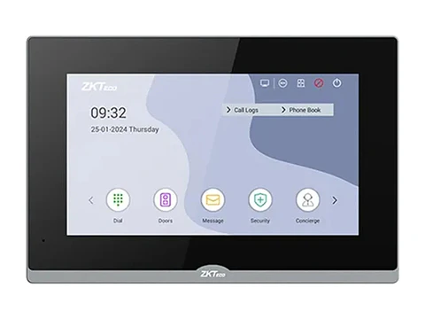ZKTeco VT07-B26L-W - Monitor WiFi de Video Portero Zk 7 Pulgadas Compatible con VEX-B25L- VE01-B24L-W