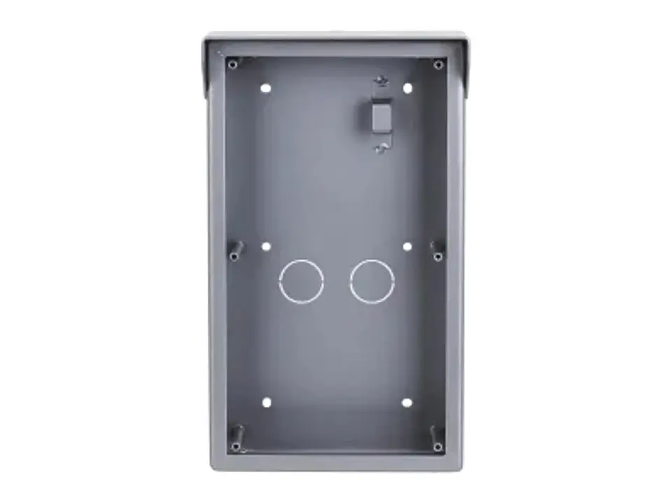 Dahua VTM52R2 - Rain Cover de Aleacion de Aluminio para Video Portero, 2 Modulos, Uso Exterior, Color Plata 3