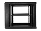 LinkBasic WCB09-66-BAA - Gabinete de Pared 9-RU 500 x 600 x 600mm (Puerta c/Vidrio de Seguridad y Paneles Laterales Desmontables) - Miniatura 4