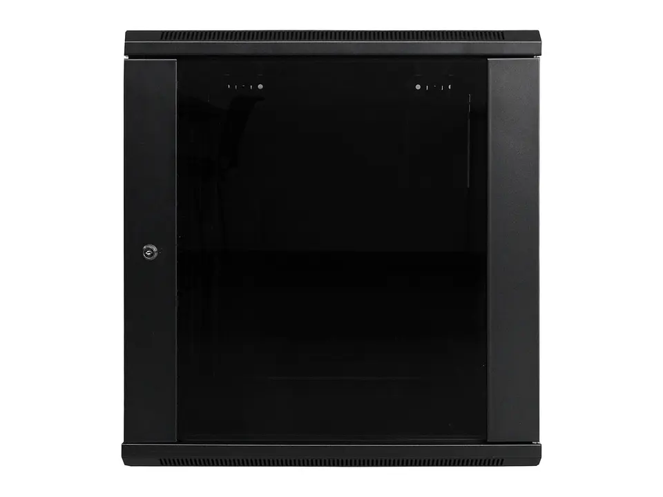 LinkBasic WCB12-66-BAA - Gabinete de Pared 12-RU 635 x 600 x 600mm (Puerta c/Vidrio de Seguridad y Paneles Laterales Desmontables) 2
