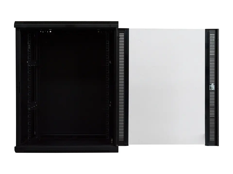 LinkBasic WCB15-66-BAA - Gabinete de Pared 15-RU 769 x 600 x 600mm (Puerta c/Vidrio de Seguridad y Paneles Laterales Desmontables) 3