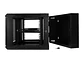 LinkBasic WCC06-655-BAA - Gabinete de Pared 6-RU 367 x 600 x 550mm (Abatible, Puerta c/Vidrio de Seguridad ) - Miniatura 4