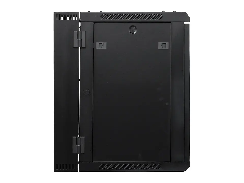 LinkBasic WCC12-655-BAA - Gabinete de Pared 12-RU 635 x 600 x 550mm (Abatible, Puerta c/Vidrio de Seguridad ) 4